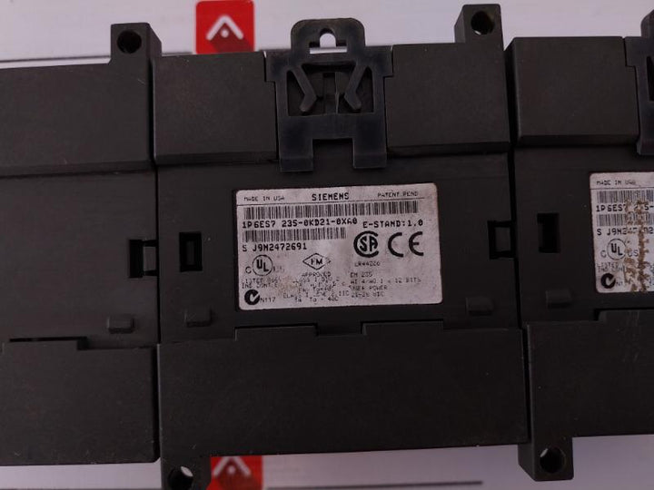 Siemens 6Es7 235-0Kd21-0Xa0 Analog I/O Module W/ Cpu 224 6Es7 214-1Ad21-0Xb Set