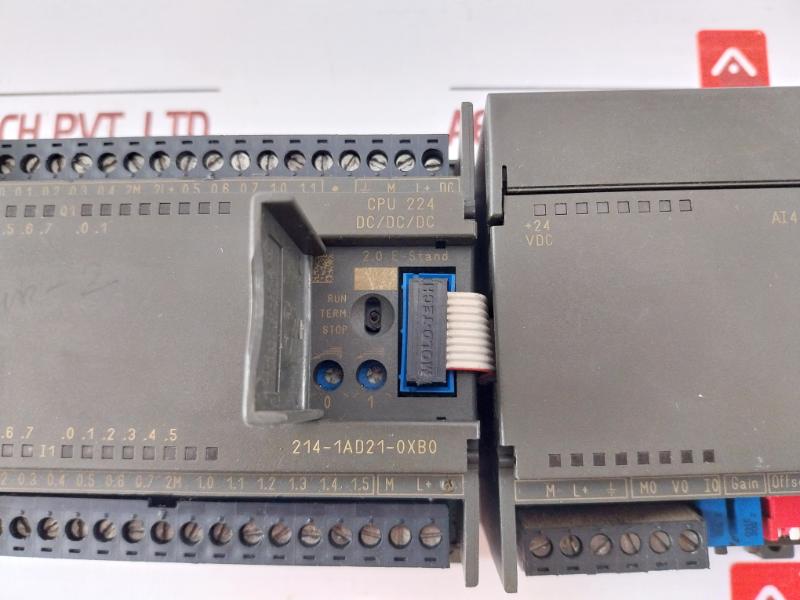 Siemens 6es7 235-0kd21-0xa0 Analog I/o Module W/ Cpu 224 6es7 214-1ad21-0xb Set