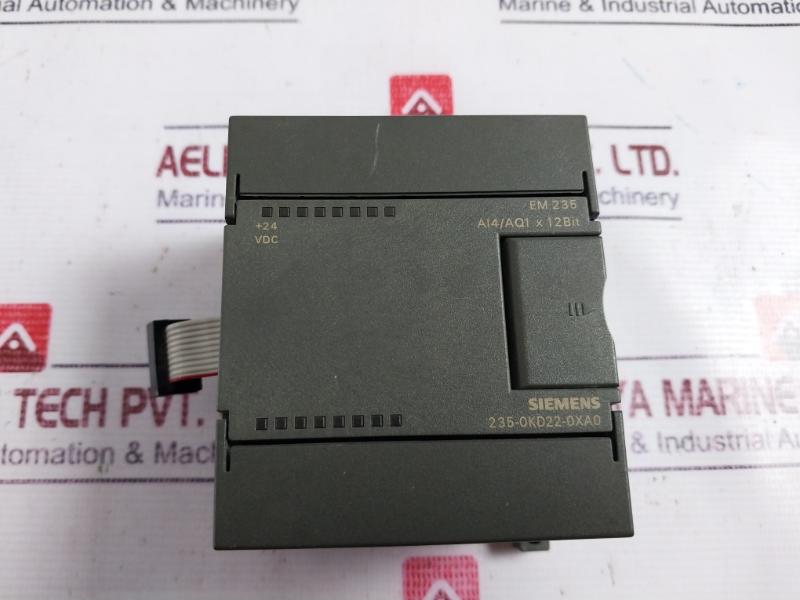 Siemens 6Es7 235-0Kd22-0Xa0 Electronic Module Em235 Ai 4/Aq 1 X 12 Bit