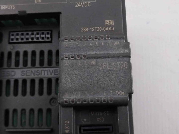 Siemens 6es7 288-1st20-0aa0 Cpu St20 Programmable Logic Controller Module