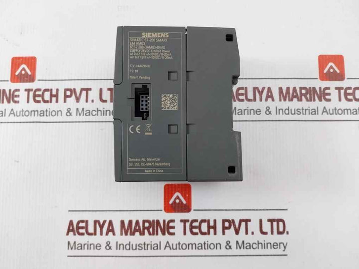 Siemens 6es7 288-3am03-0aa0 Simatic S7-200 Smart Analog Input Module 24vdc