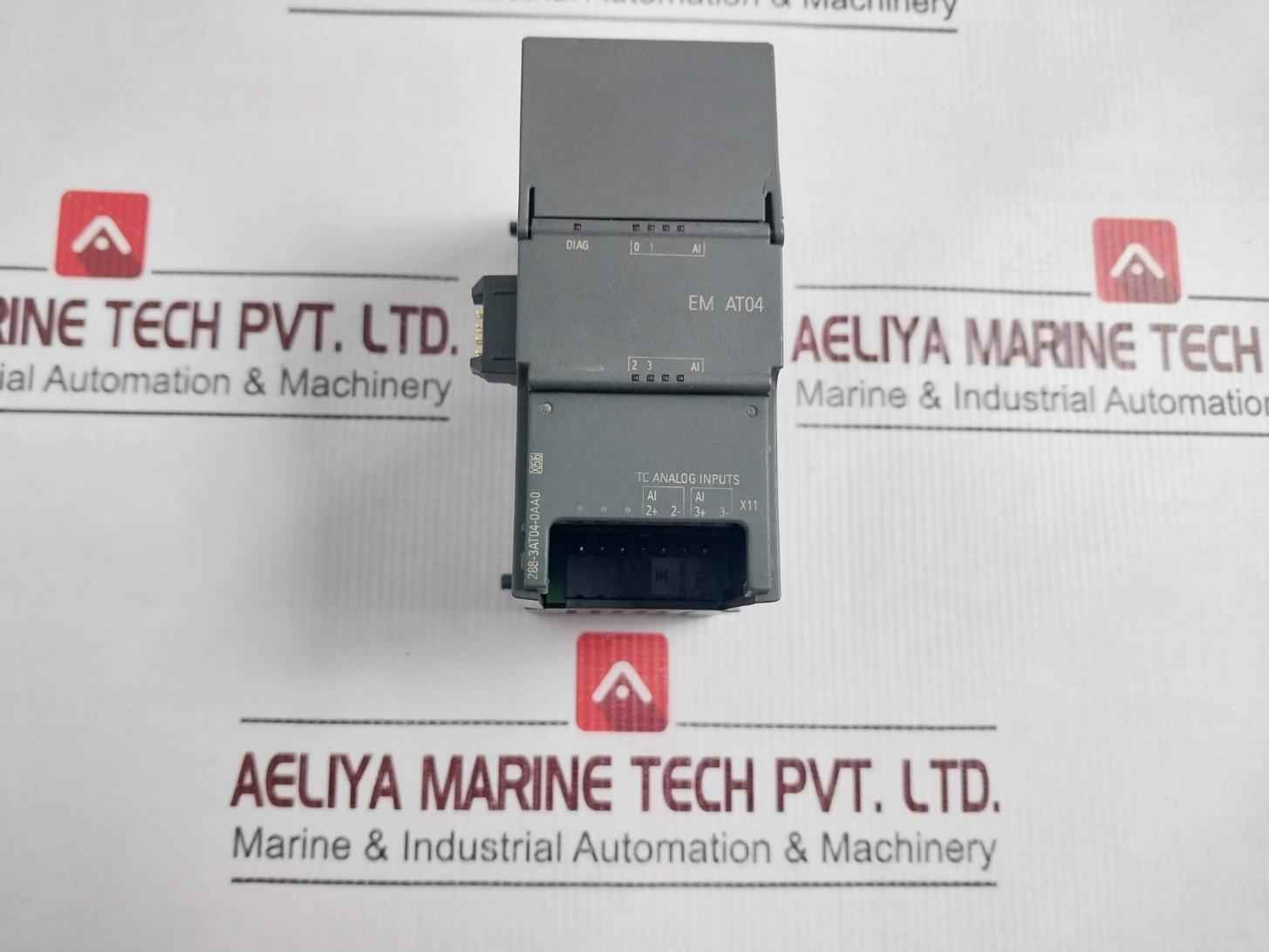 Siemens 6es7 288-3at04-0aa0 Simatic S7-200 Smart Analog Input Module 24 Vdc