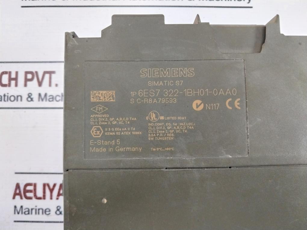 Siemens 6es7 307-1ea00-0aa0, Simatic S7 Power Supply Ac230v/120v,50-60hz
