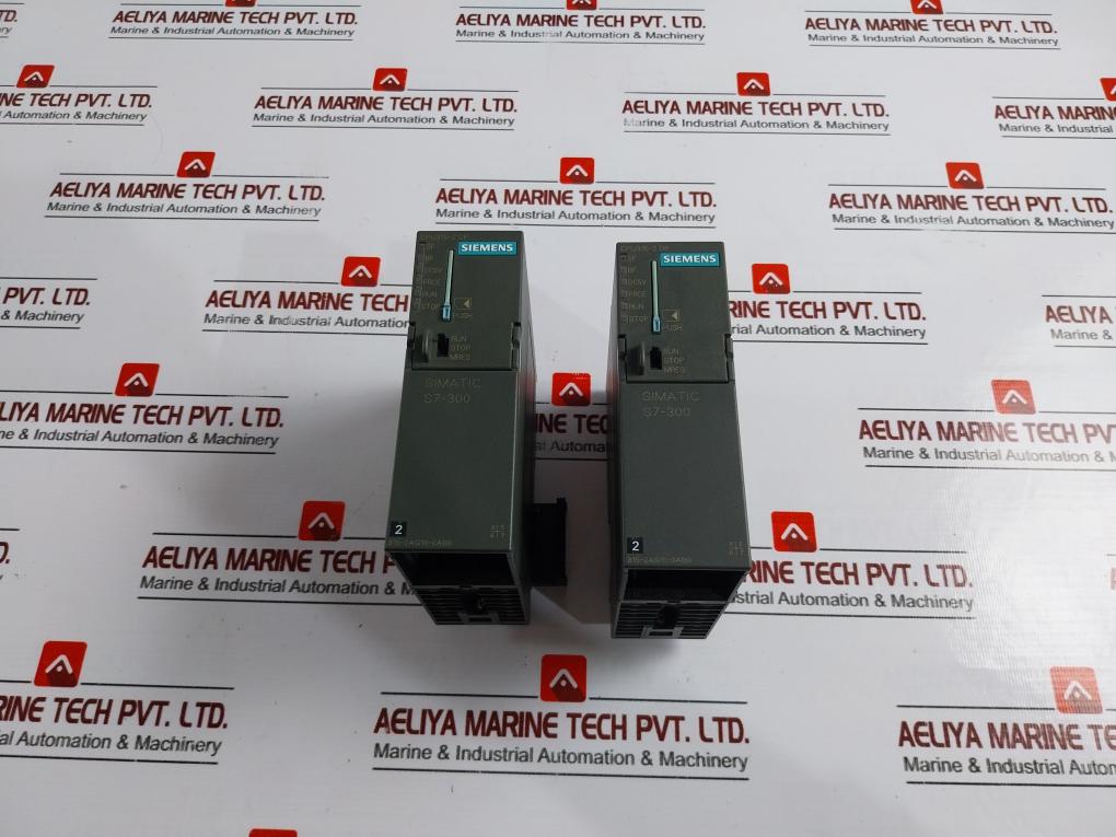 Siemens Simatic S7-300 Central Processing Unit With Mpi Integr. Power Supply 24 V Dc