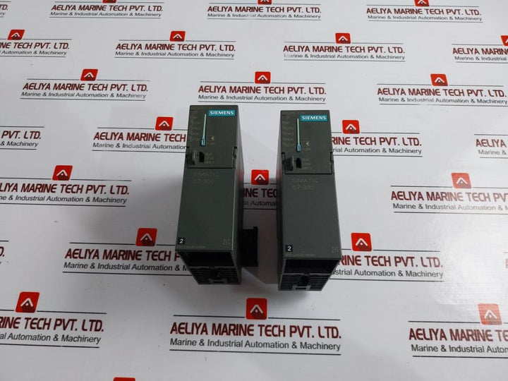 Siemens Simatic S7-300 Central Processing Unit With Mpi Integr. Power Supply 24 V Dc