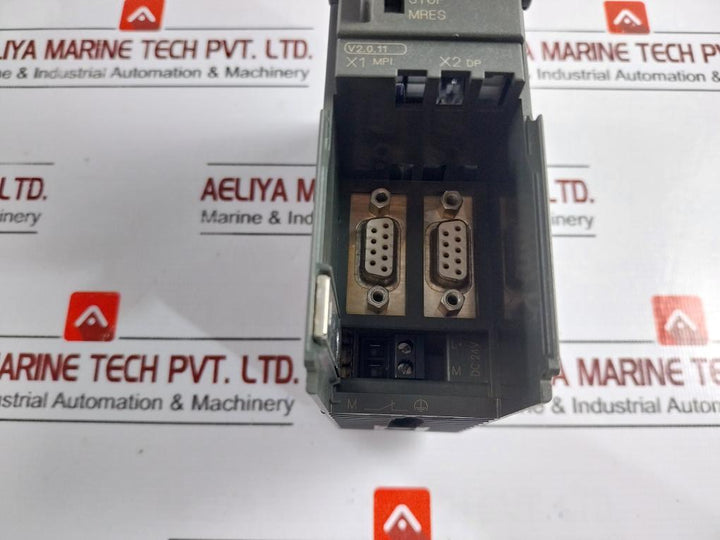 Siemens Simatic S7-300 Central Processing Unit With Mpi Integr. Power Supply 24 V Dc