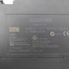 Siemens 6es7 321-1bh02-0aa0 Digital Input Module 6es7 321-1bh02-0aa0