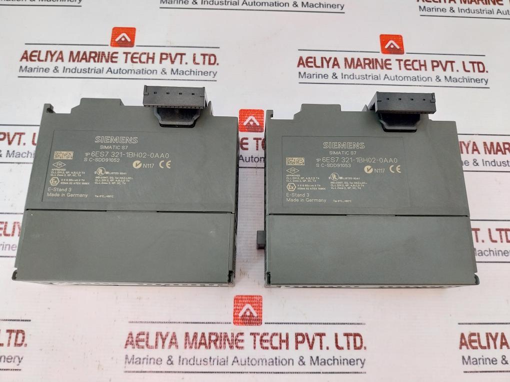 Siemens Simatic S7 6Es7 321-1Bh02-0Aa0 Digital Input Sm321 Di 16Xdc24V
