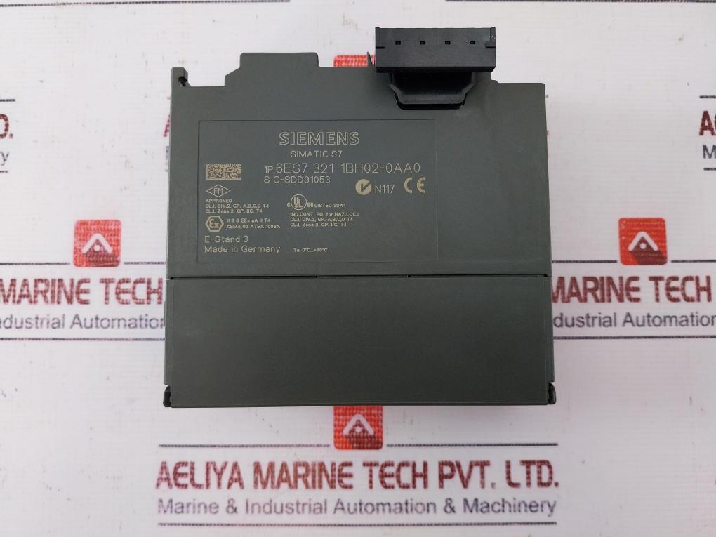 Siemens 6es7 321-1bh02-0aa0 Simatic S7 Digital Input Sm321 Di 16xdc24v