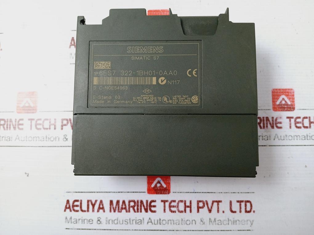 Siemens 6es7 322-1bh01-0aa0 Output Module 0.5a P.d./res. 5w