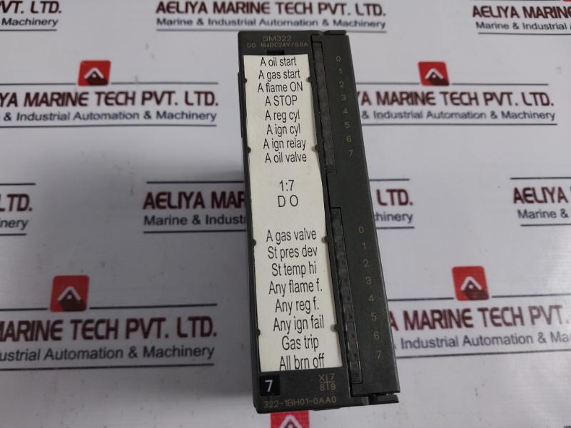 Siemens 6ES7 322-1BH01-0AA0 SM322 Digital Output Module