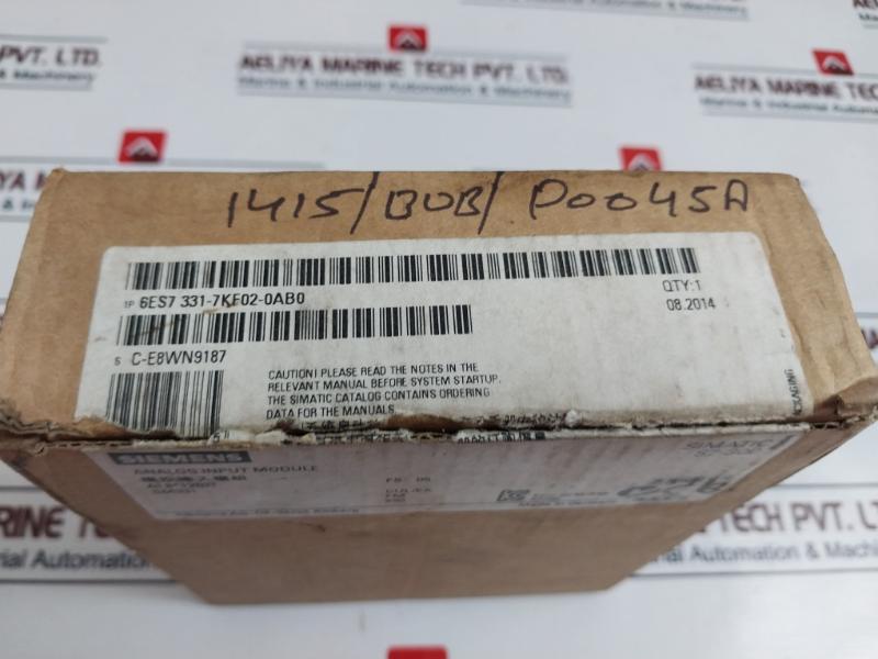 Siemens Simatic S7-300 6Es7 331-7Kf02-0Ab0 Analog Input Module