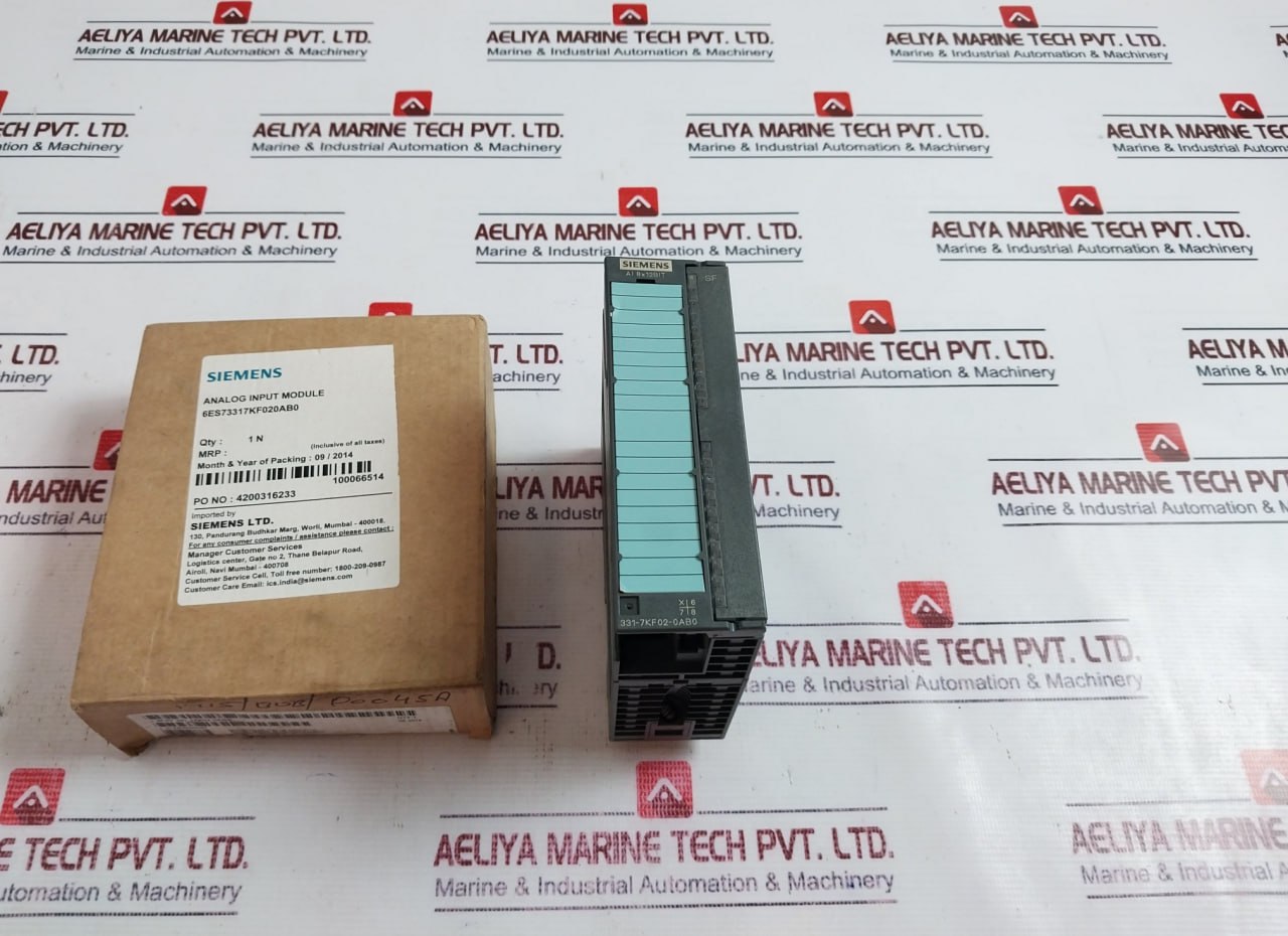 Siemens Simatic S7-300 6Es7 331-7Kf02-0Ab0 Analog Input Module
