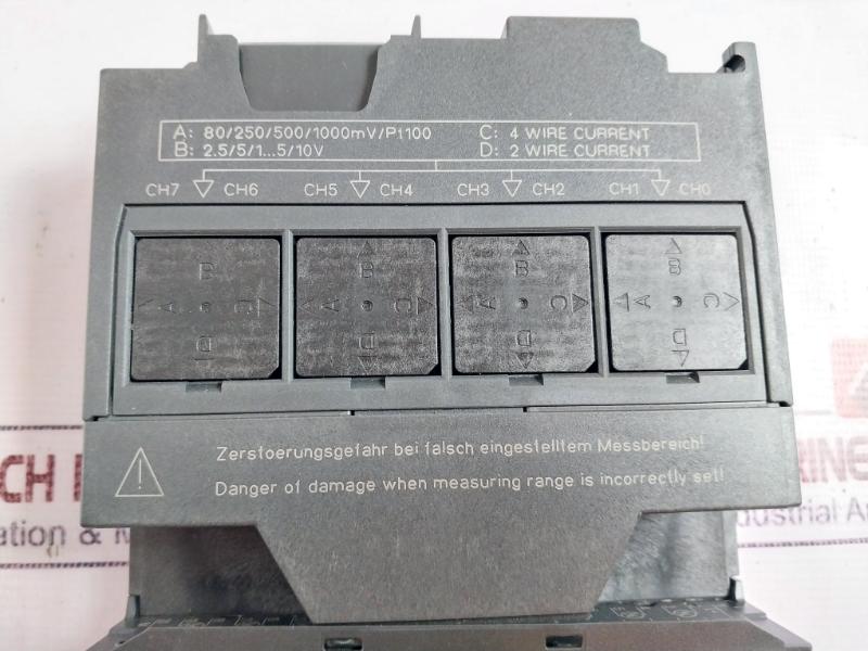 Siemens Simatic S7-300 6Es7 331-7Kf02-0Ab0 Analog Input Module