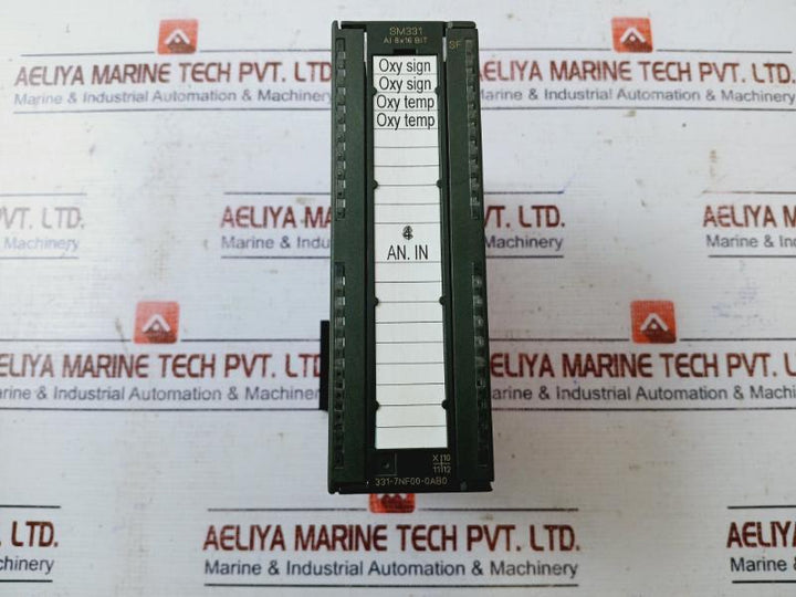 Siemens Simatic S7 6Es7 331-7Nf00-0Ab0 Isolated Analog Input Module Sm 331
