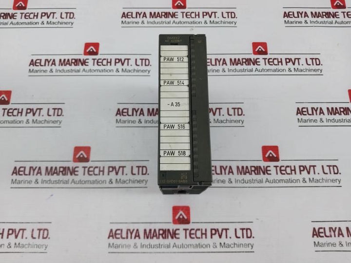 Siemens Simatic S7 6Es7 332-5Hd01-0Ab0 Module Sm332 Ao 4X12Bit