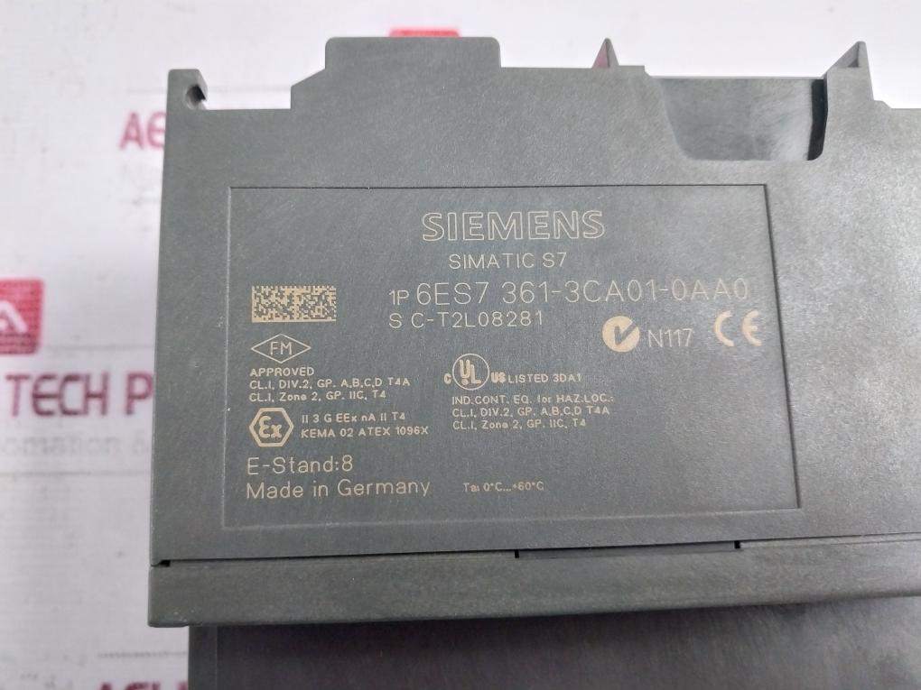 Siemens 6Es7 361-3Ca01-0Aa0 Series-simatic S7 Expansion Interface Module Dc 24V