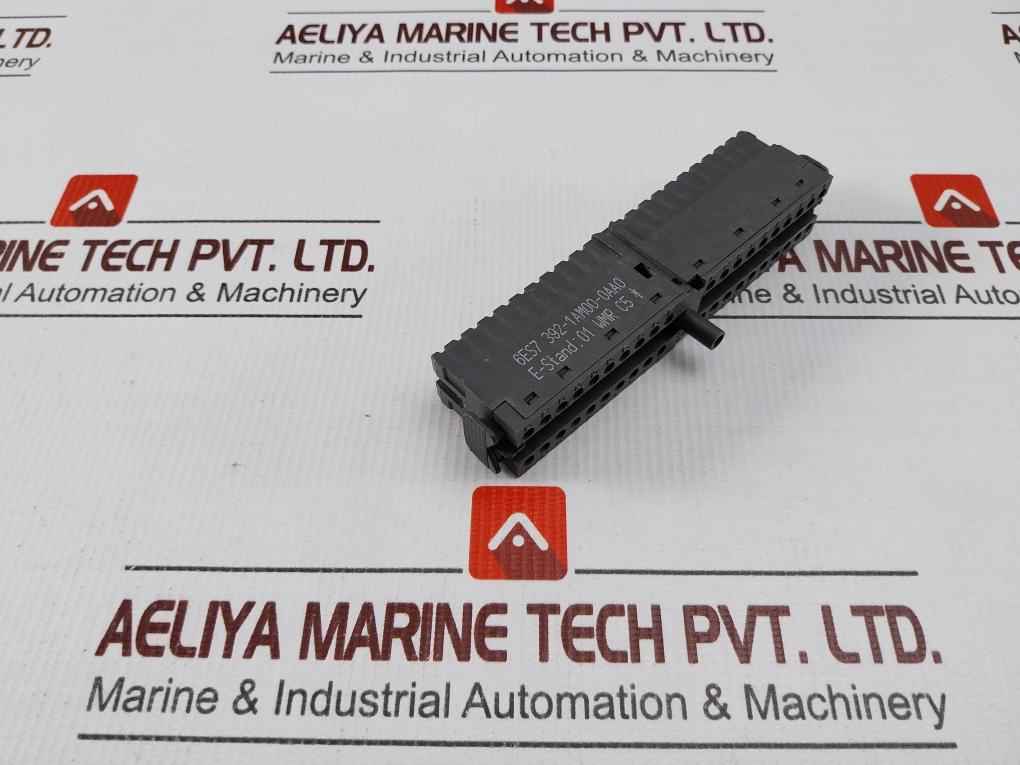 Siemens 6es7 392-1am00-0aa0 Front Connector Unit E-stand:01