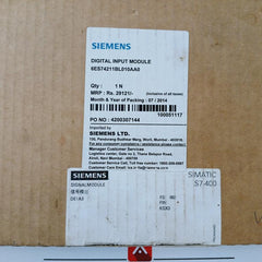 Siemens 6Es7 421-1Bl01-0Aa0 Digital Input Module 32Xdc24V