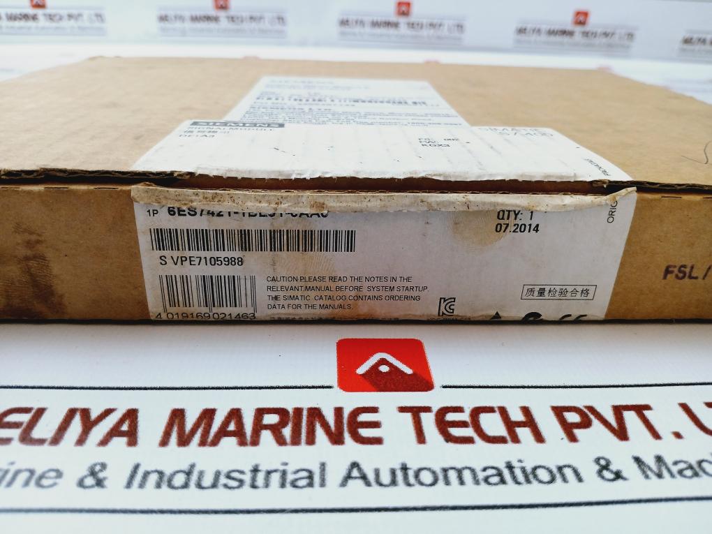 Siemens 6Es7 421-1Bl01-0Aa0 Digital Input Module 32Xdc24V