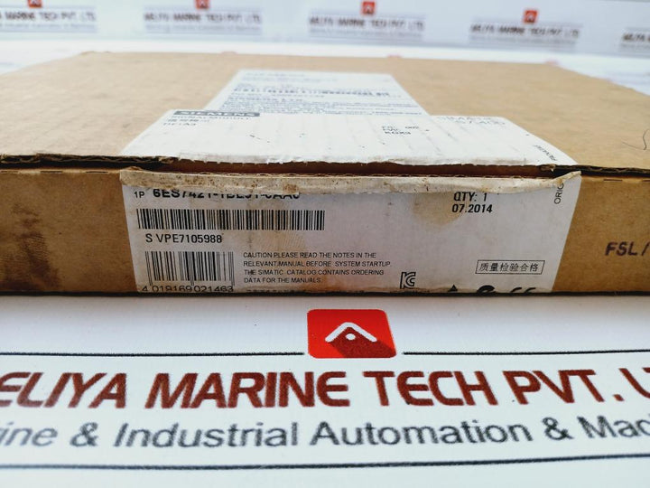 Siemens 6Es7 421-1Bl01-0Aa0 Digital Input Module 32Xdc24V