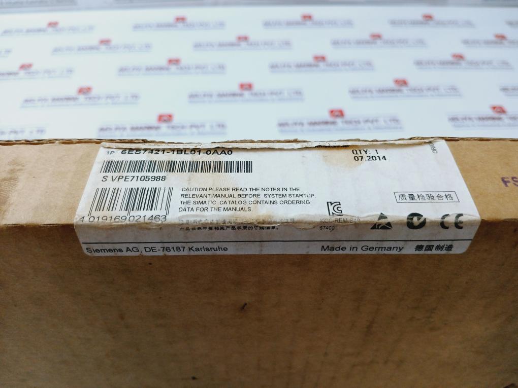 Siemens 1P 6Es7 421-1Bl01-0Aa0 Digital Input Module 32Xdc24V