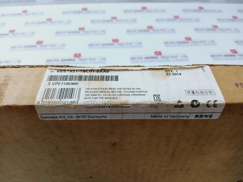 Siemens 6Es7 421-1Bl01-0Aa0 Digital Input Module 32Xdc24V