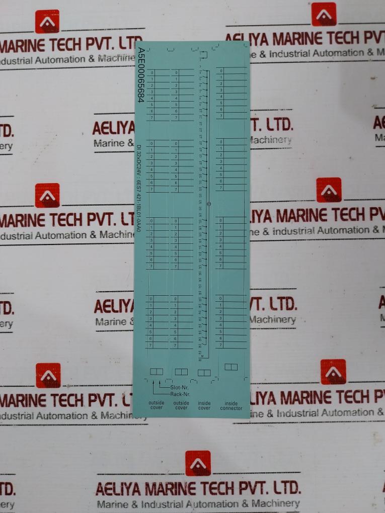 Siemens 6es7421-1bl01-0aa0 Simatic S7 Digital Input Module 32x24vdc