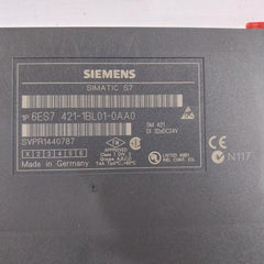 Siemens 6ES7421-1BL01-0AA0 Simatic S7 Digital Input Module 32x24vdc
