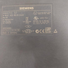 Siemens 6es7 422-1bl00-0aa0 Simatic S7 Input Module Svpd7443364