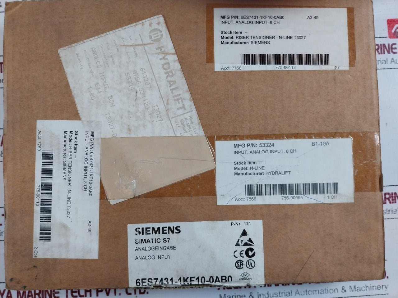 Siemens 6es7431-1kf10-0ab0 Simatic S7 Analog Input 8 Ch Svpp5333166