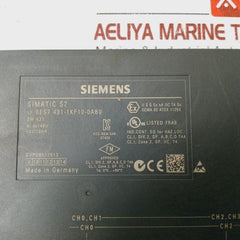 Siemens 6es7 431-1kf10-0ab0 Simatic S7 Input Module Ai 8x14bit Sm 431