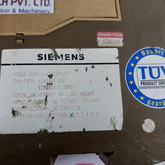 Siemens 6ew1380-0ab Power Supply 93-265v Ac Input 24v 2.5a Output