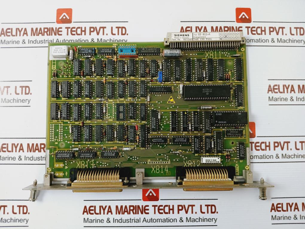 Siemens 6Fc3441-0Fa-z Sinumerik 3M Complete Rack Built-in Power Supply