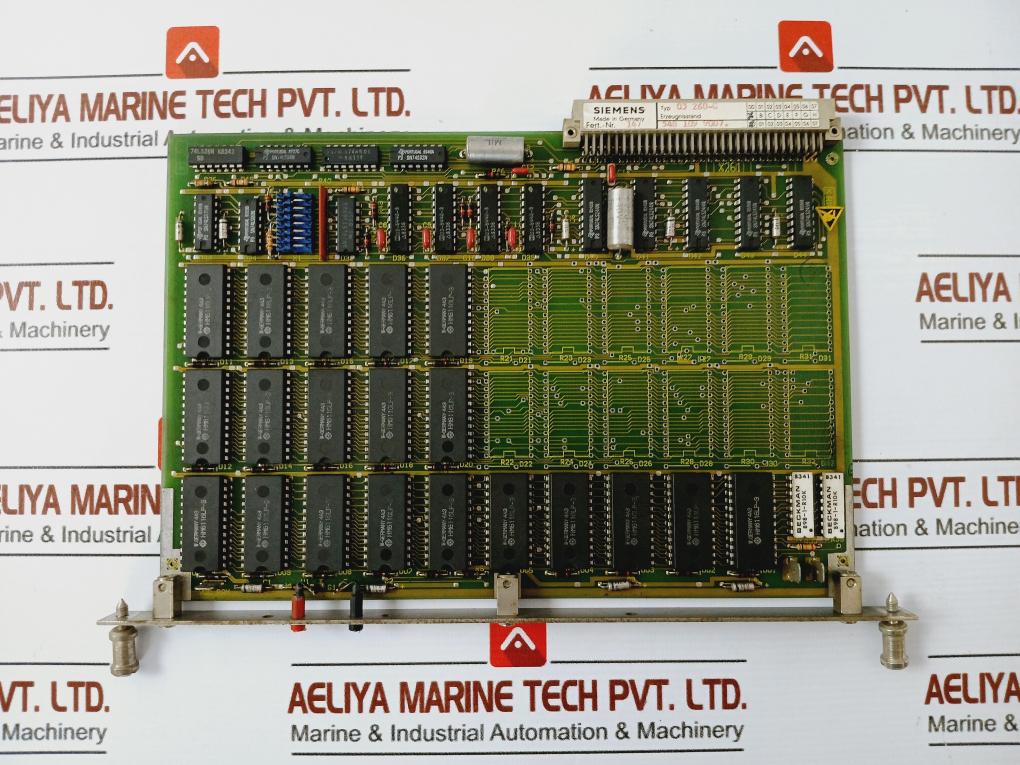 Siemens 6Fc3441-0Fa-z Sinumerik 3M Complete Rack Built-in Power Supply