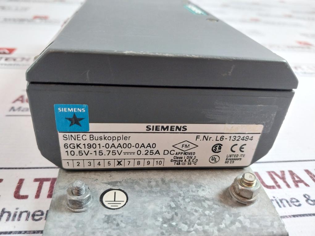 Siemens 6gk1901-0aa00-0aa0 Sinec Buskoppler