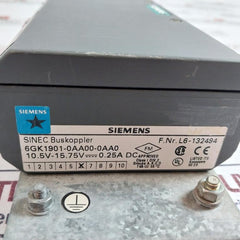 Siemens 6gk1901-0aa00-0aa0 Sinec Buskoppler
