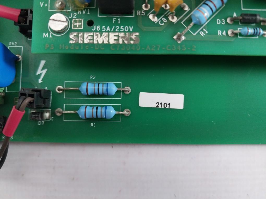 Siemens 6MD2520-0AA00-0AA0 Sicam Frtu Plc Module Rack 5A/250V