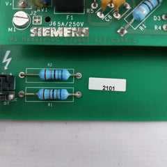 Siemens 6MD2520-0AA00-0AA0 Sicam Frtu Plc Module Rack 5A/250V