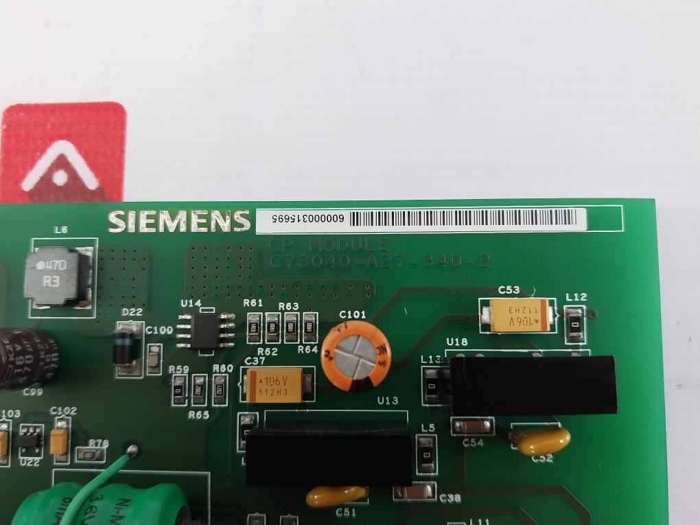 Siemens 6md2521-0aa10-0aa0 Printed Circuit Board Cp Module