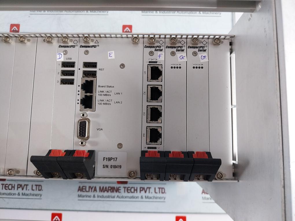 Siemens 6MD9124-0BB11-0BA0 SICAM Station Unit 110-230V AC/DC(Front Glass Broken)