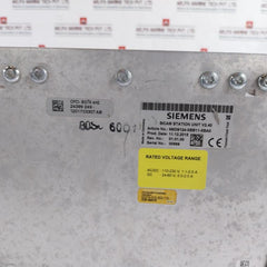 Siemens 6Md9124-0Bb11-0Ba0 Sicam Station Unit 110-230V Ac/Dc(Front Glass Broken)