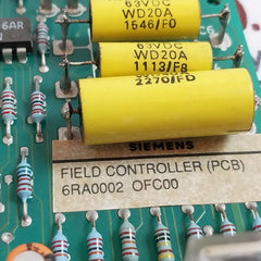 Siemens 6RA0002 OFC00 Field Controller Printed Circuit Board