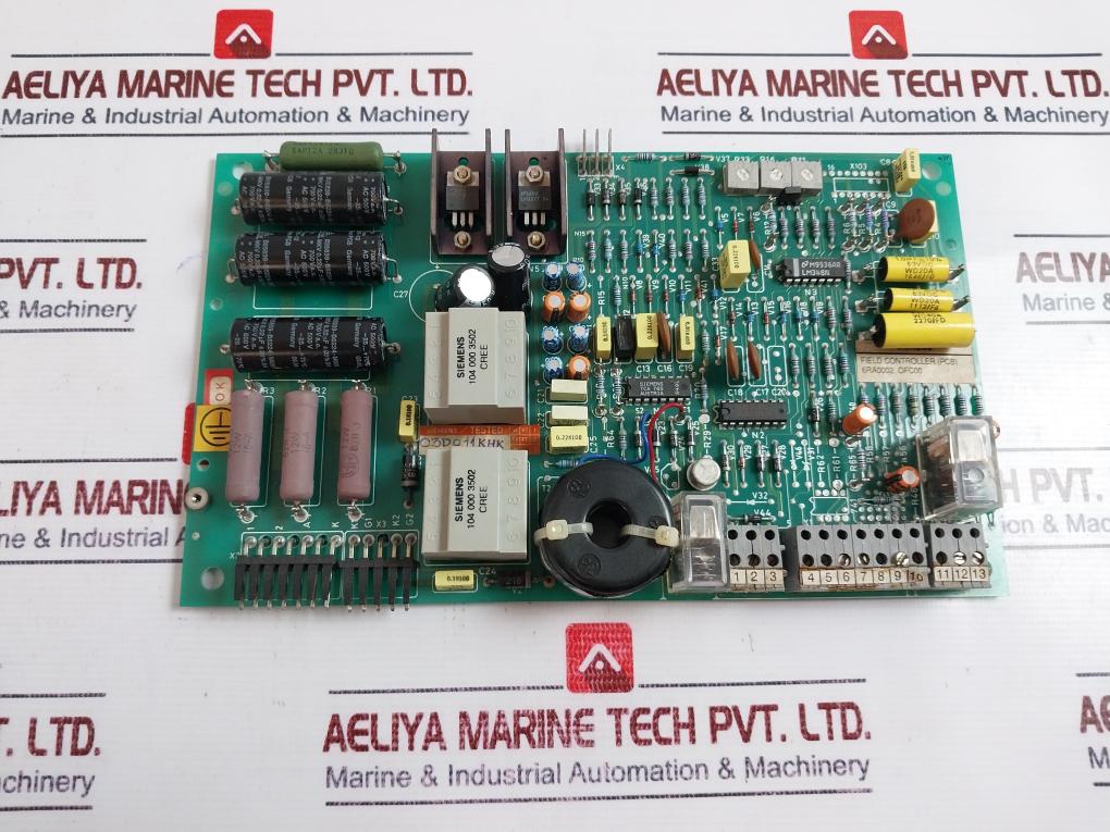 Siemens 6ra0002 Ofc00 Field Controller Printed Circuit Board Pcb