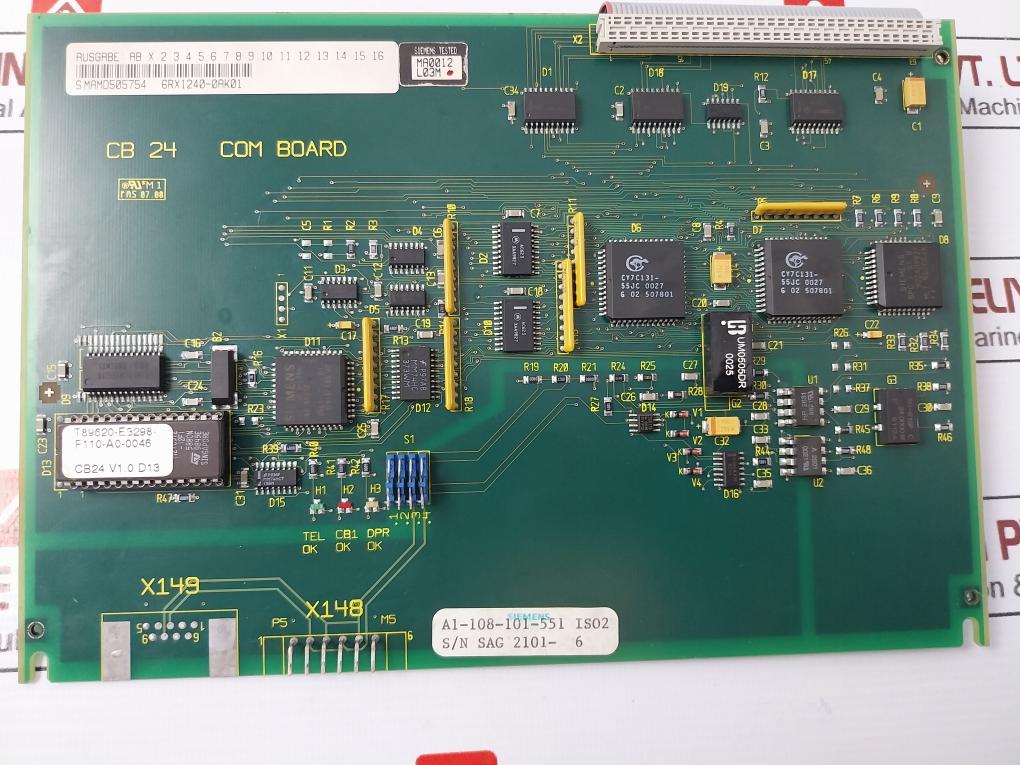 Siemens 6rx1240-0ak01 Communication Board