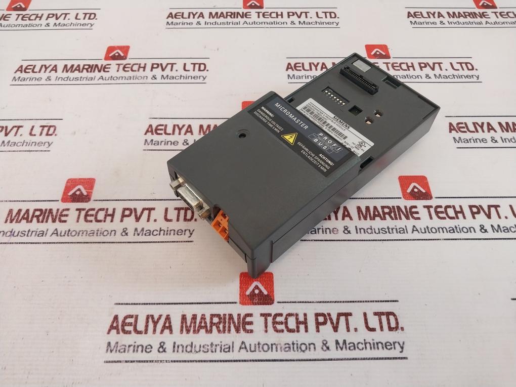 Siemens 6se6400-1pb00-0aa0 Micromaster 4 Profibus Module Ip20