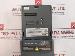Siemens Ag 6se6400-1pb00-0aa0 Micromaster 4 Profibus Module Ip20