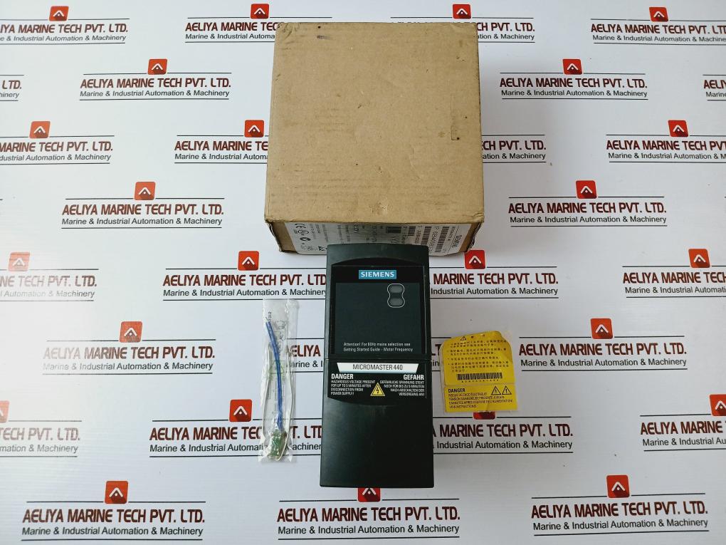 Siemens 6se6440-2ab13-7aa1 Inverter Micromaster 440