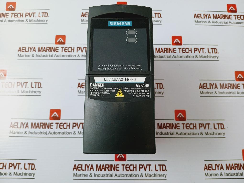 Siemens 6SE6440-2AB13-7AA1 Inverter Micromaster 440 200-240V