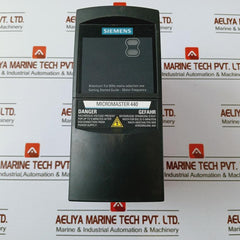Siemens 6SE6440-2AB13-7AA1 Inverter Micromaster 440 200-240V